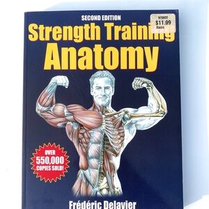Strength Training Anatomy Book By Frédéric Delavier Used